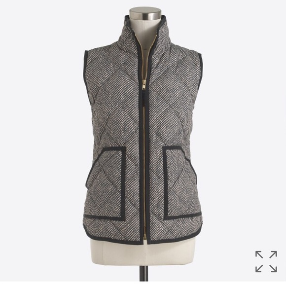 J. Crew Factory Jackets & Blazers - J. Crew Herringbone Vest